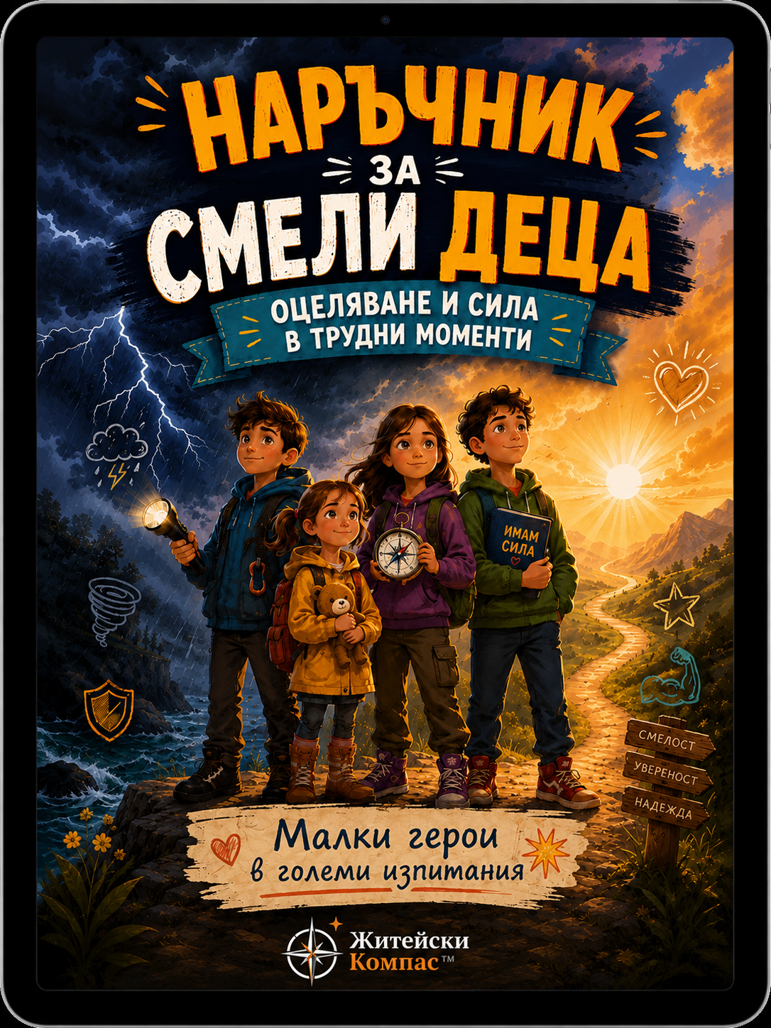 Наръчник за смели деца - корица